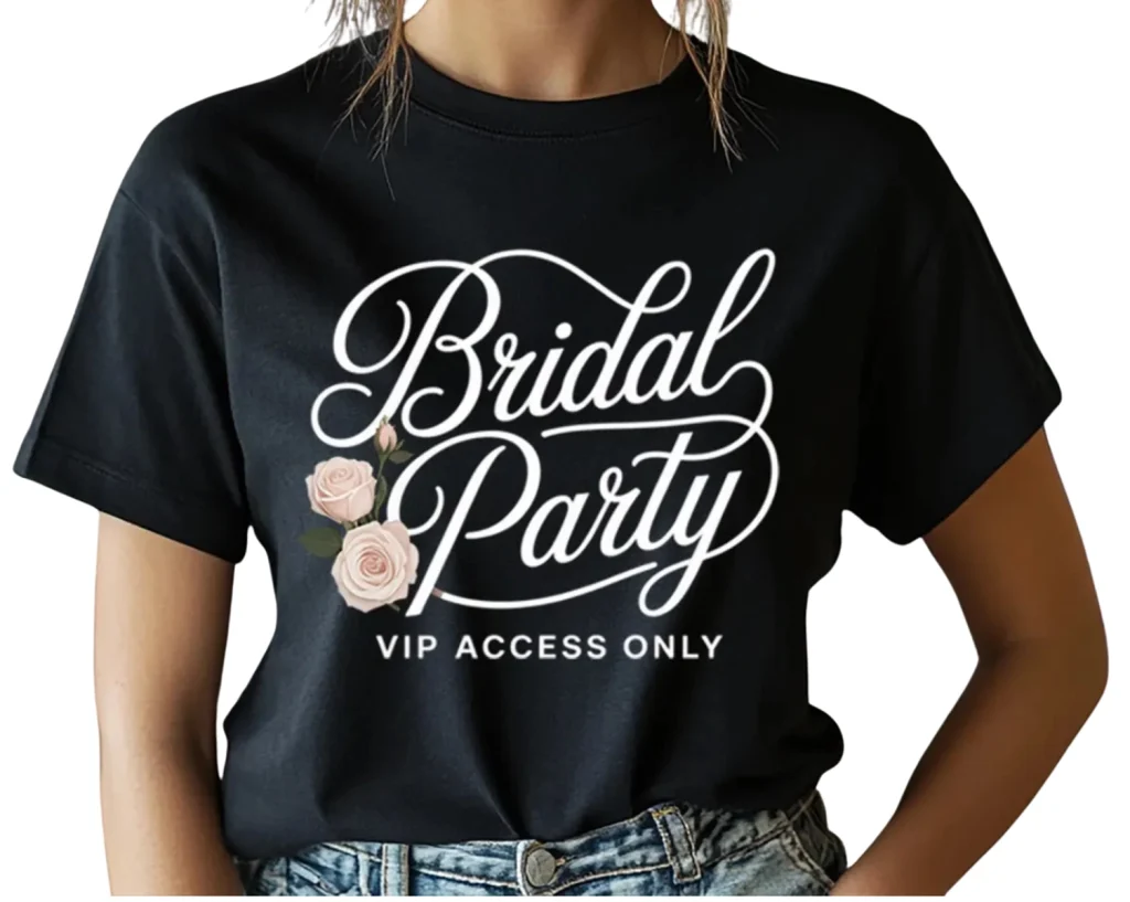 Bridal Party VIP Access Only Bachelorette Party Shirt
