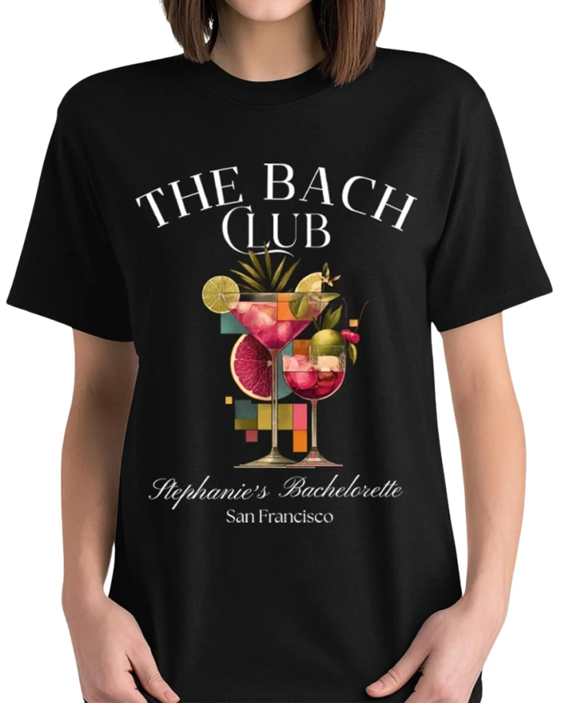 Customized Bach Club Bachelorette Shirts