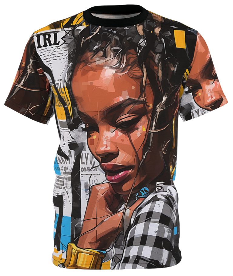 Nziza Girl Embrace AOP Graphic Tees