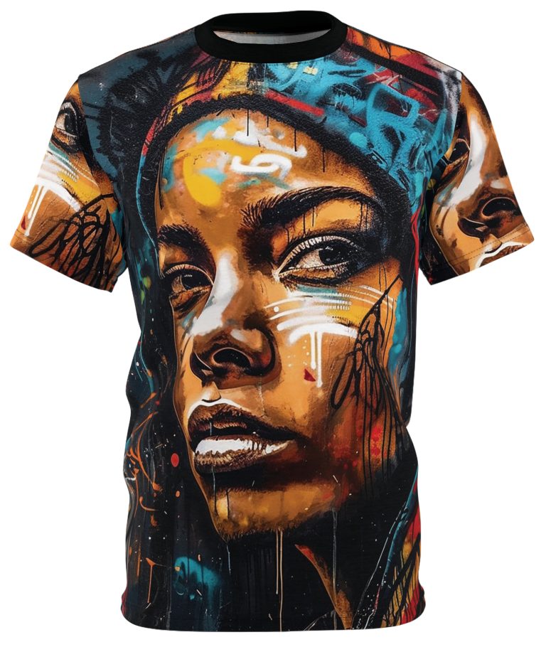 Sisterhood of Graffiti Queens #38 AOP Graphic Tees