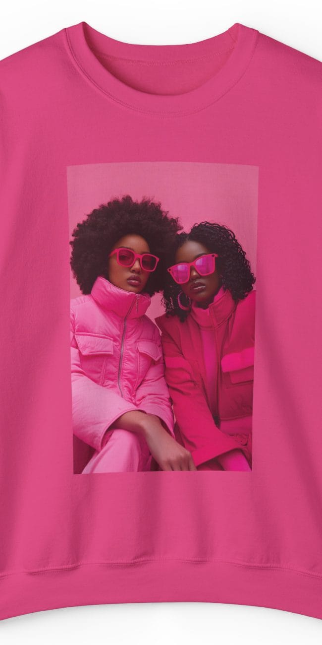 Nziza Girl PARvsNYC Pink Sweatshirt