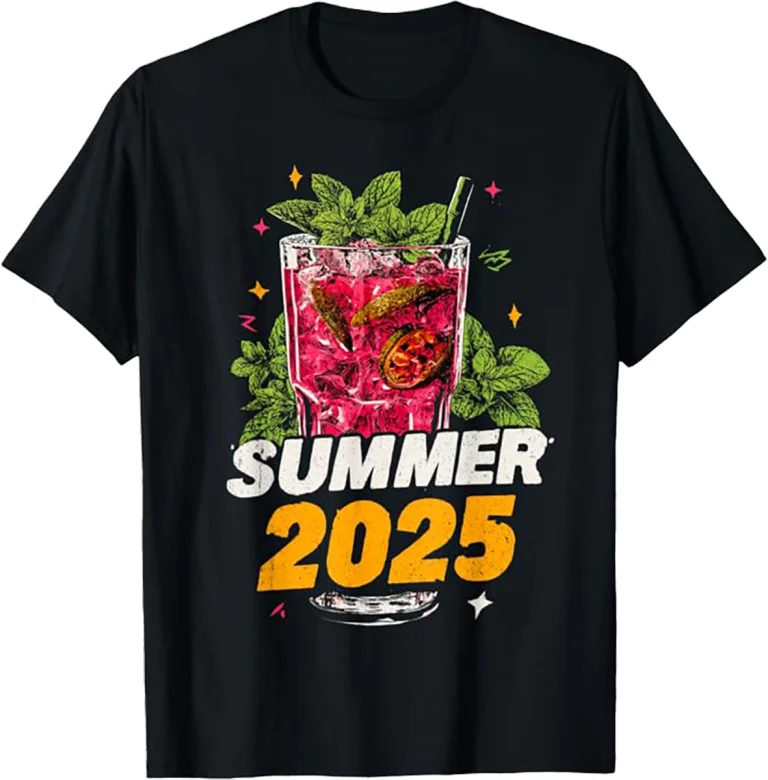 Summer 2025 Splash Vintage Style Retro Pop Art T-Shirt