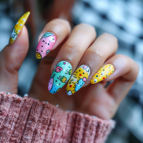 Kawaii Nail Design